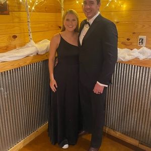 Crepe-Back Satin One-Shoulder Bridesmaid Dress